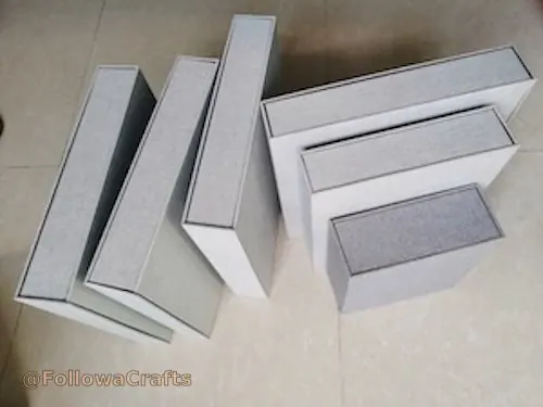Fabric Ring Binder Box3