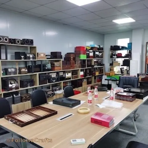Followacrafts 工廠樣品室用於 B2B 客製化包裝採購