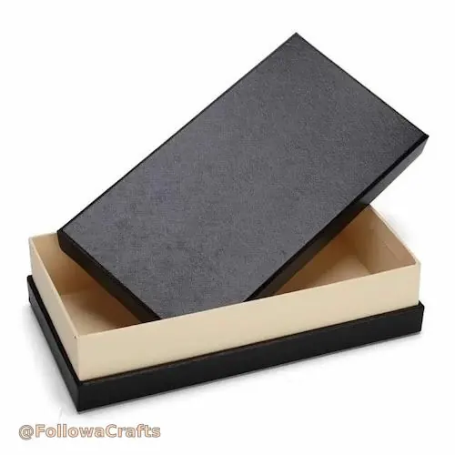 Zwee-Stéck steiwe Setupbox mat Deckel of
