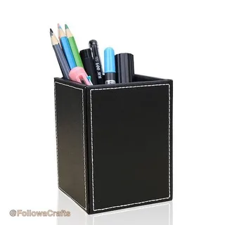 PU porte-stylo en cuir