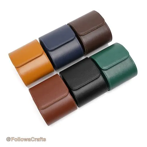 Pu Leather Watch Box 1 Slot