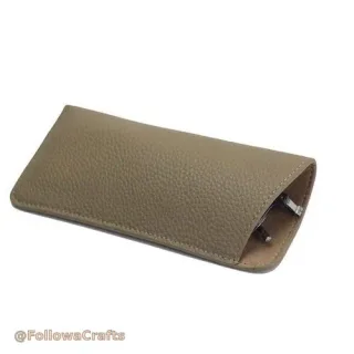 Weiches Sonnenbrillen-Etui aus PU-Leder mit Brille