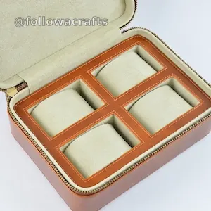 Watch Box Zipper 4slots 2